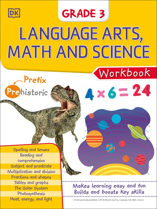 Title details for Language Arts, Math, and Science: Grade 3 by DK - Available